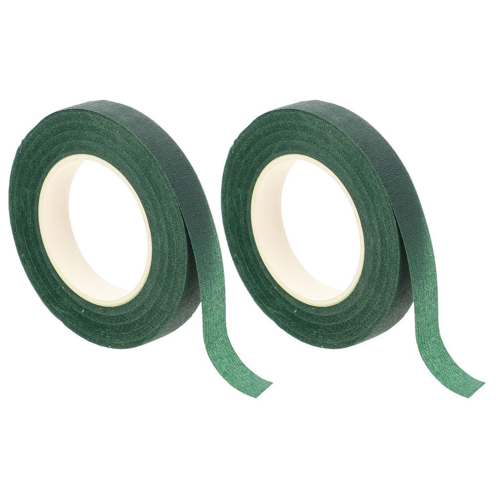 Floral Tape Green - 2 Rotoli di Nastro Floreale Verde