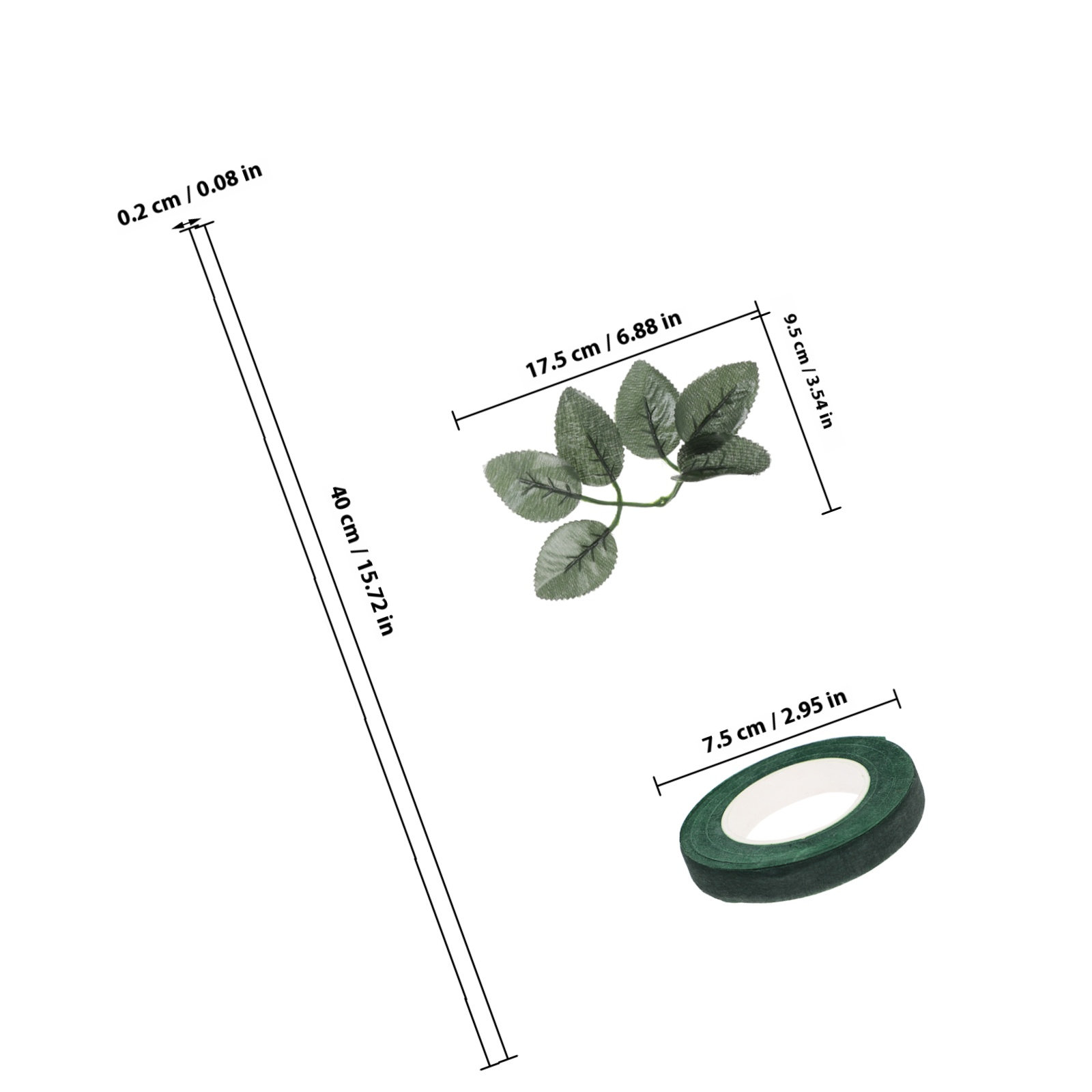 Kit per composizioni floreali  - Floral Tape Green recensione e prezzo